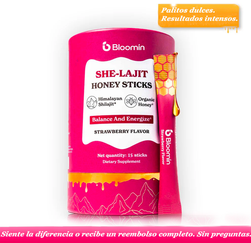 Palitos de Miel con Energía Natural..